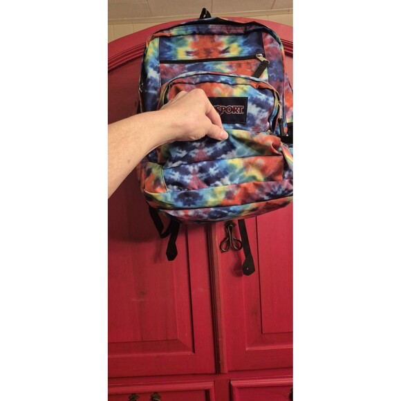 jansport backpack tie dye LIL Break Miniature and zippered utility pockets keep all of your gear organized Tie Dye Pink Wilson Tennis
